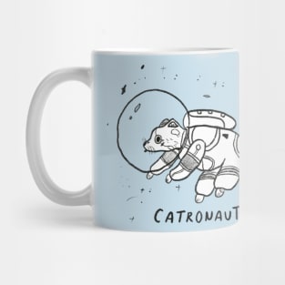 Catronaut (light) Mug